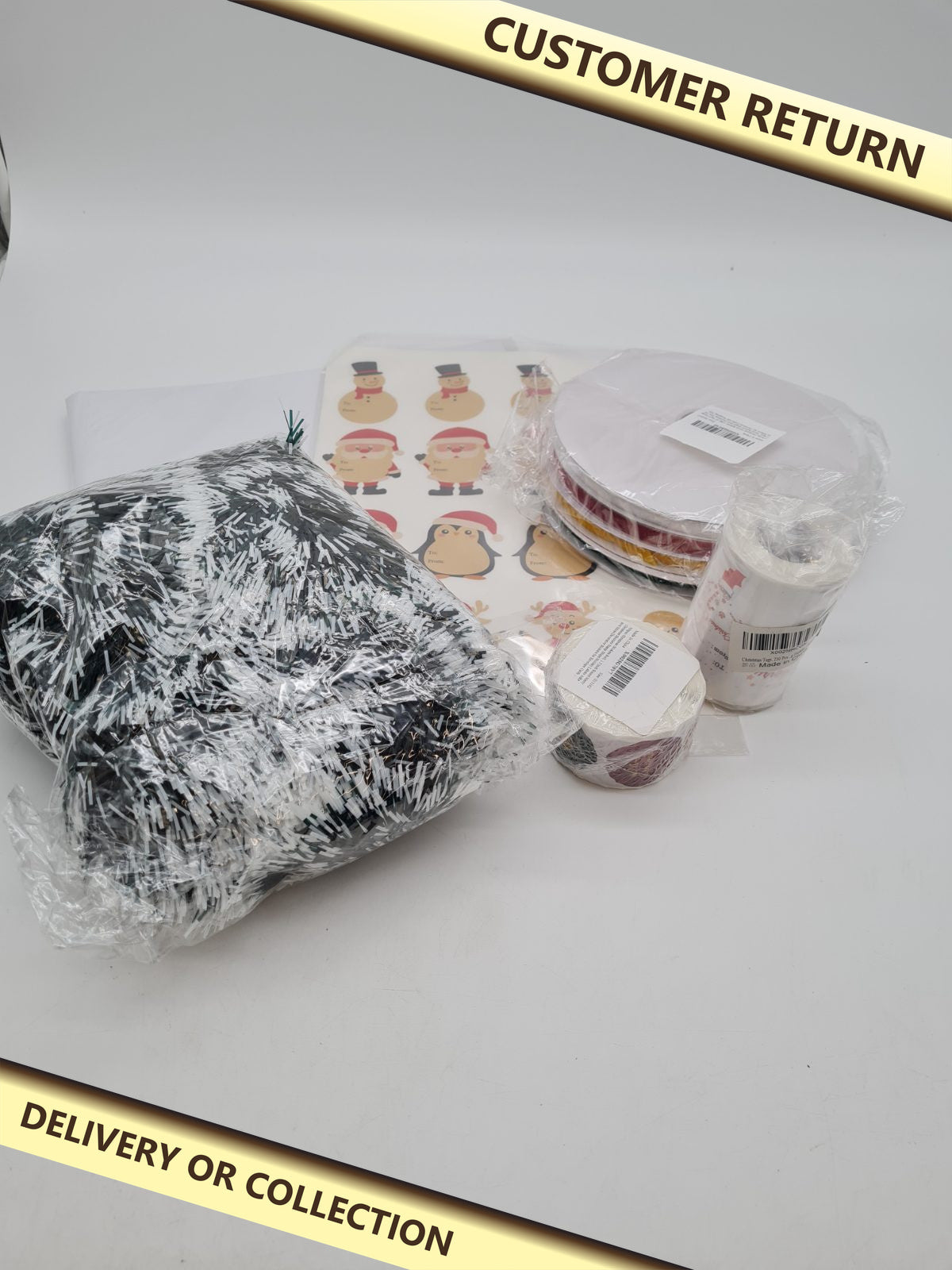 Mixed Christmas variety bundle — photograph 1 — Customer return; auction delivery information shown on image
