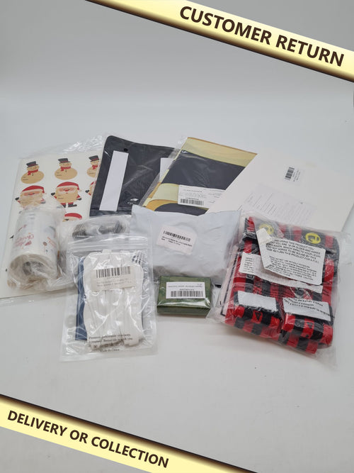 10 piece variety bundle â€” photograph 1 — Customer return; auction delivery information shown on image