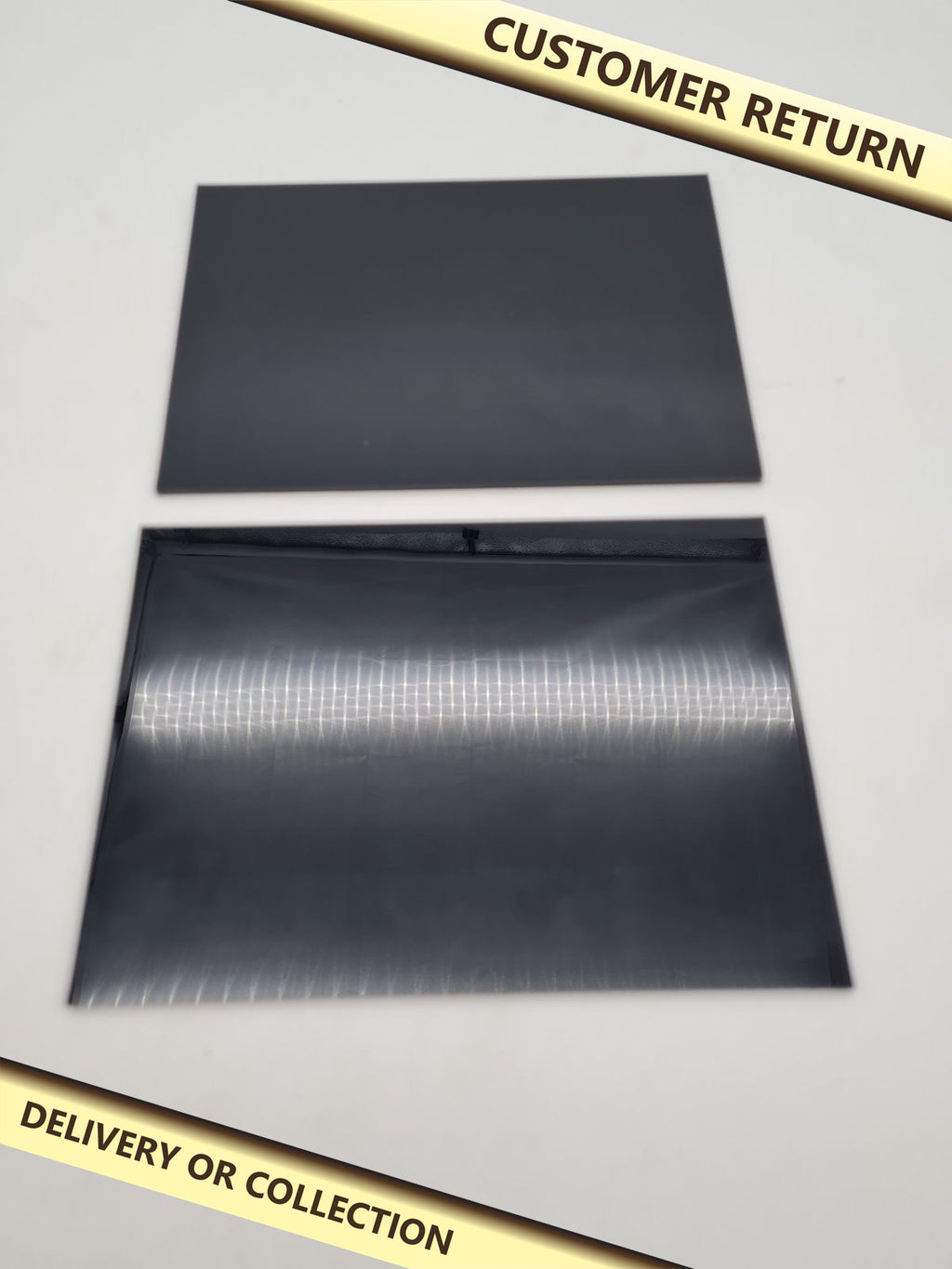 Pair of Welding Helmet Replacement Lenses — photograph 1 — Customer return; auction delivery information shown on image