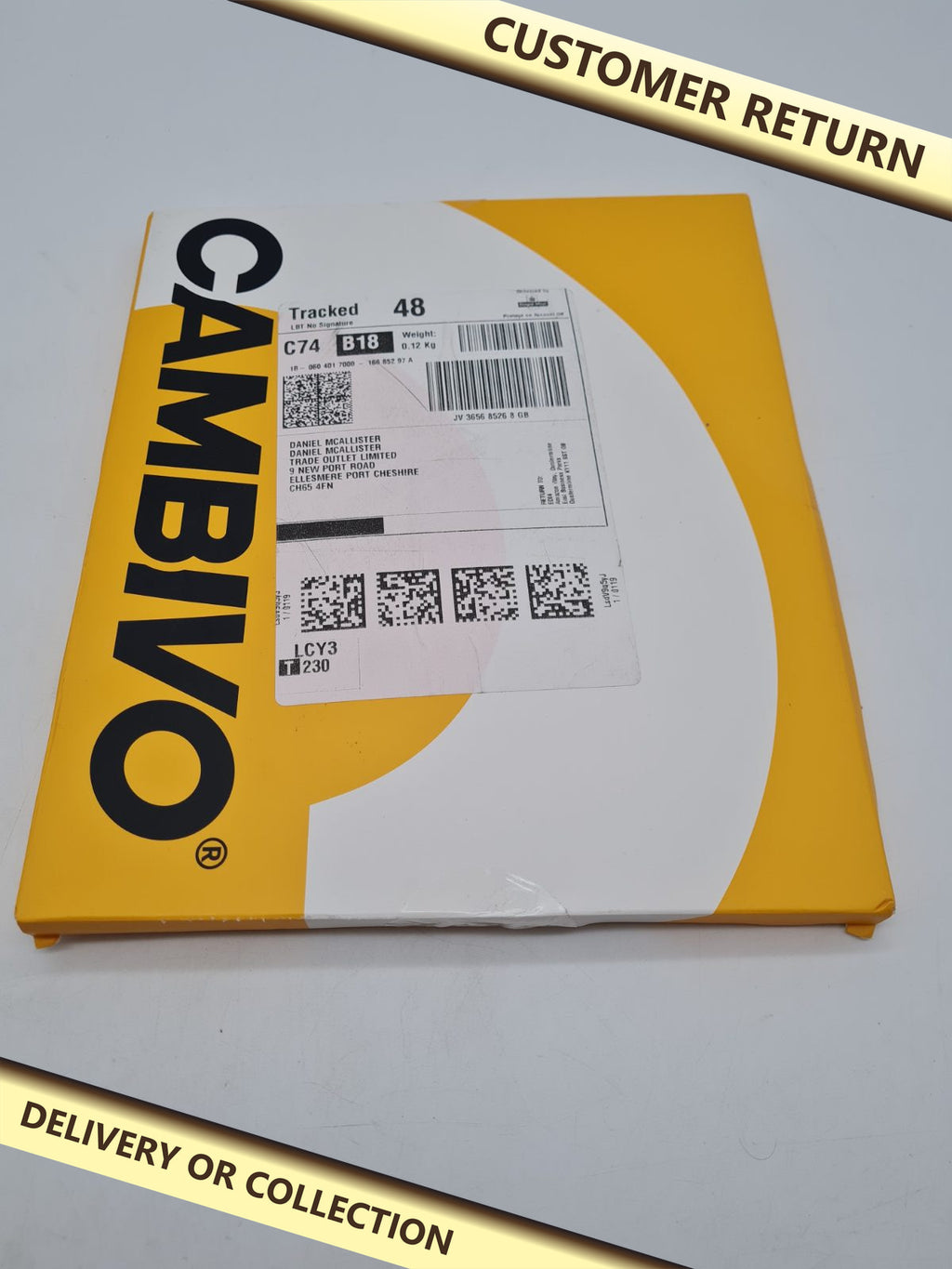 Compression socks for ankle support 2 pairs — photograph 1 — Customer return; auction delivery information shown on image