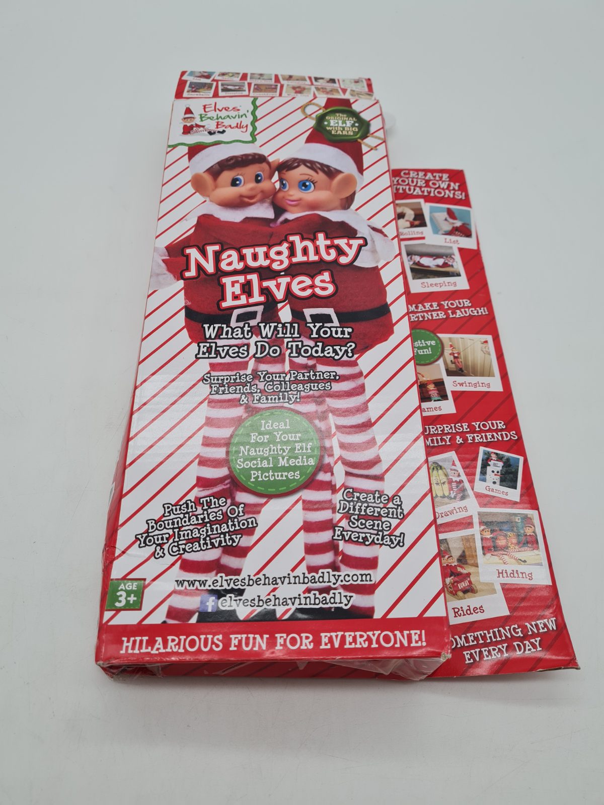 Naughty Elves Christmas Elf Dolls Set of 2 â€” photograph 2