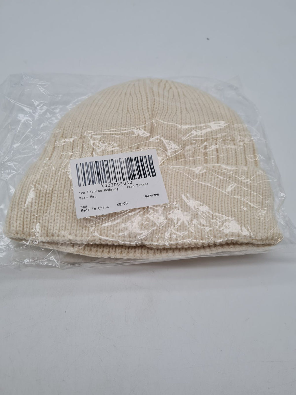 Knitted Reindeer Antler Beanie Hat â€” photograph 3
