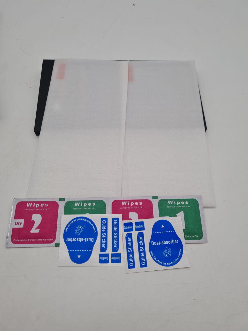 Bundle of 4 WFTE Glass Smartphone Screen Protectors â€” photograph 2