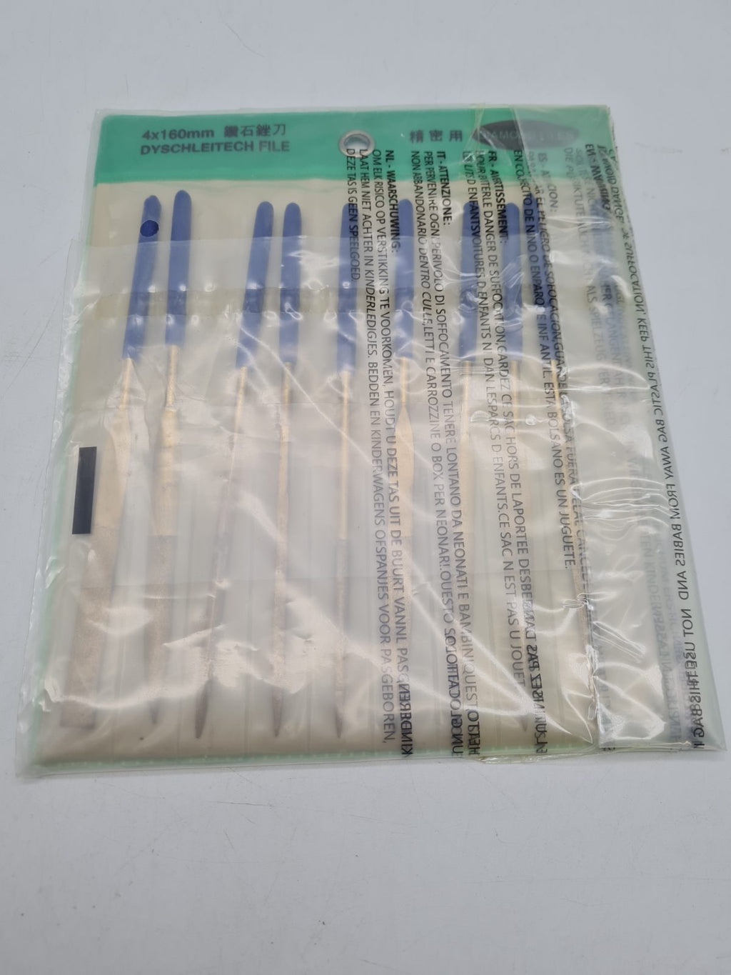 Diamond Needle File Set 4 x 160 mm â€” photograph 1