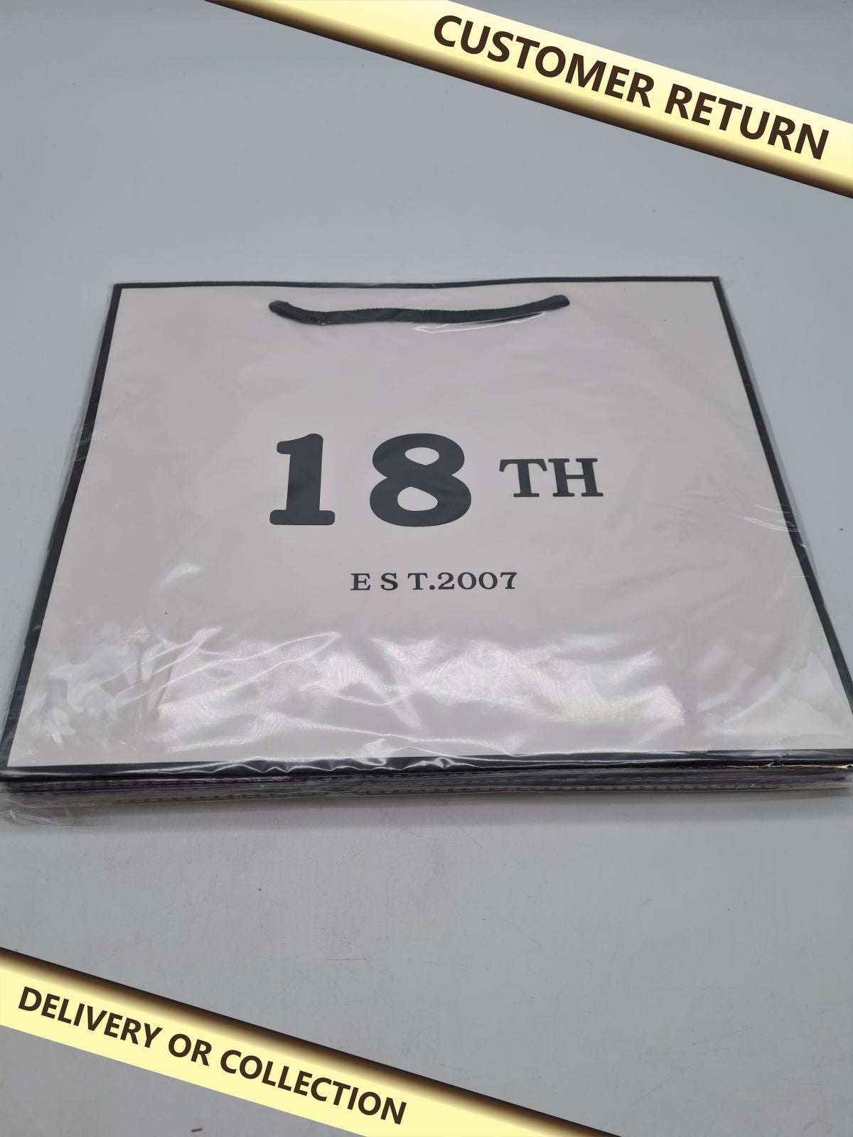 18th Birthday Gift Bag Set â€” photograph 1 — Customer return; auction delivery information shown on image