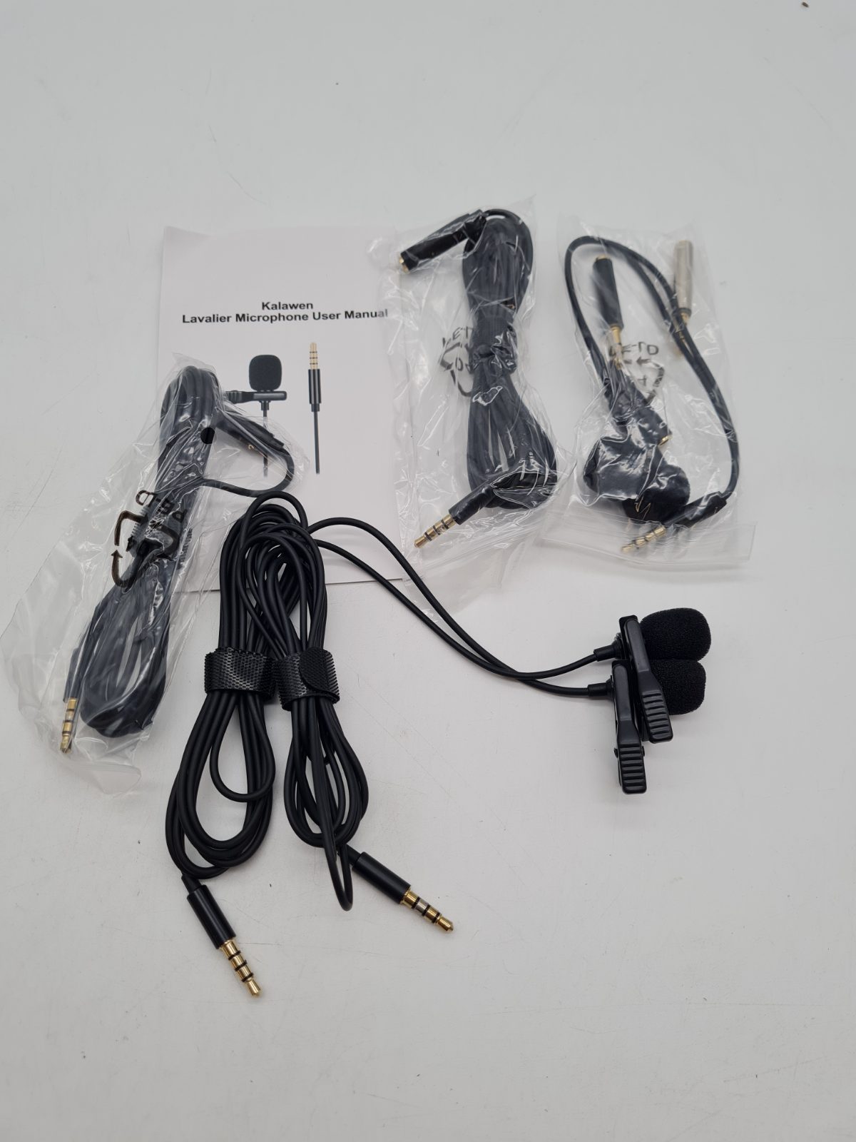 Kalawen Dual Lavalier Microphone Set â€” photograph 2
