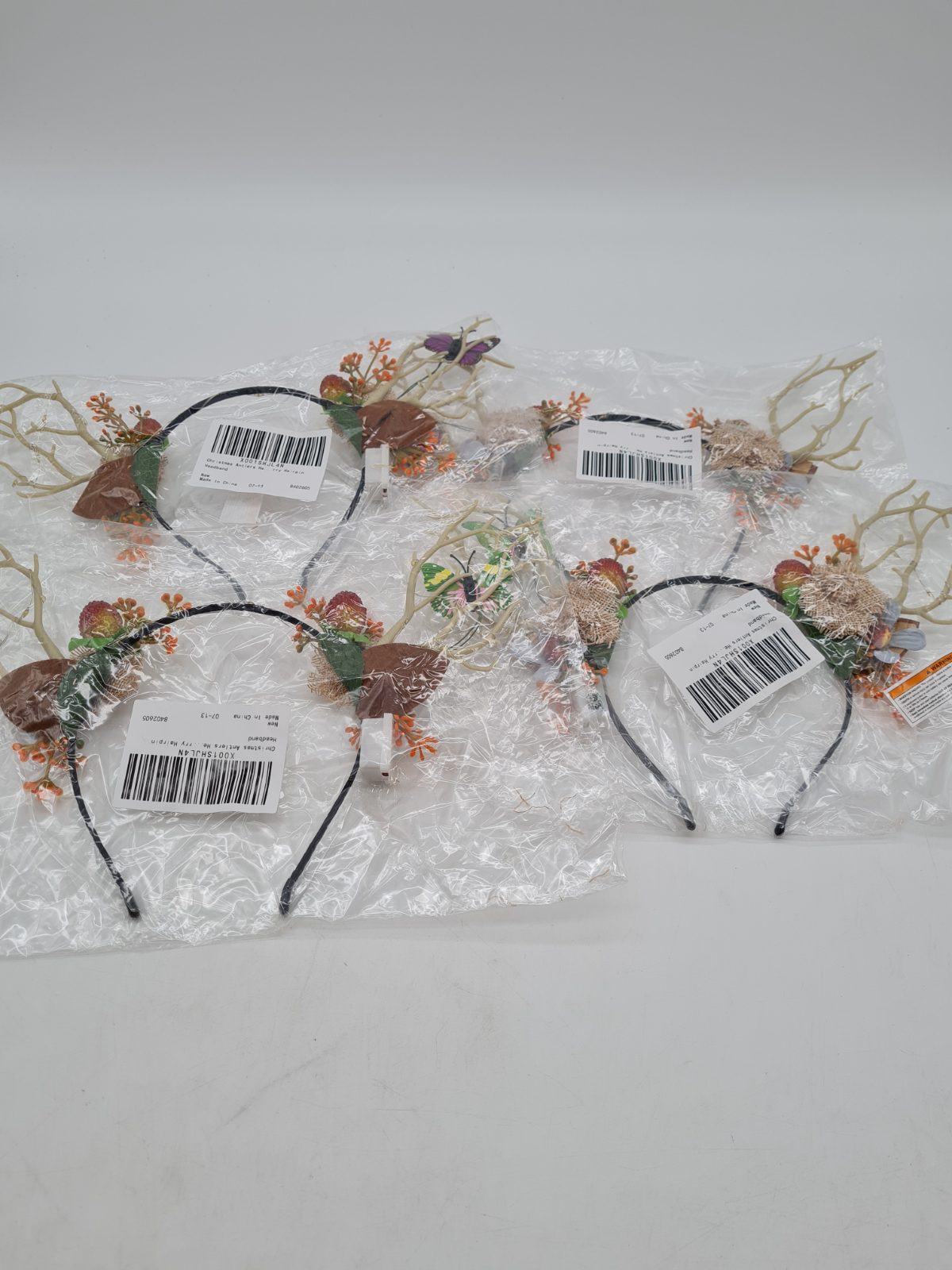Christmas Woodland Antler Headband bundle â€” photograph 2