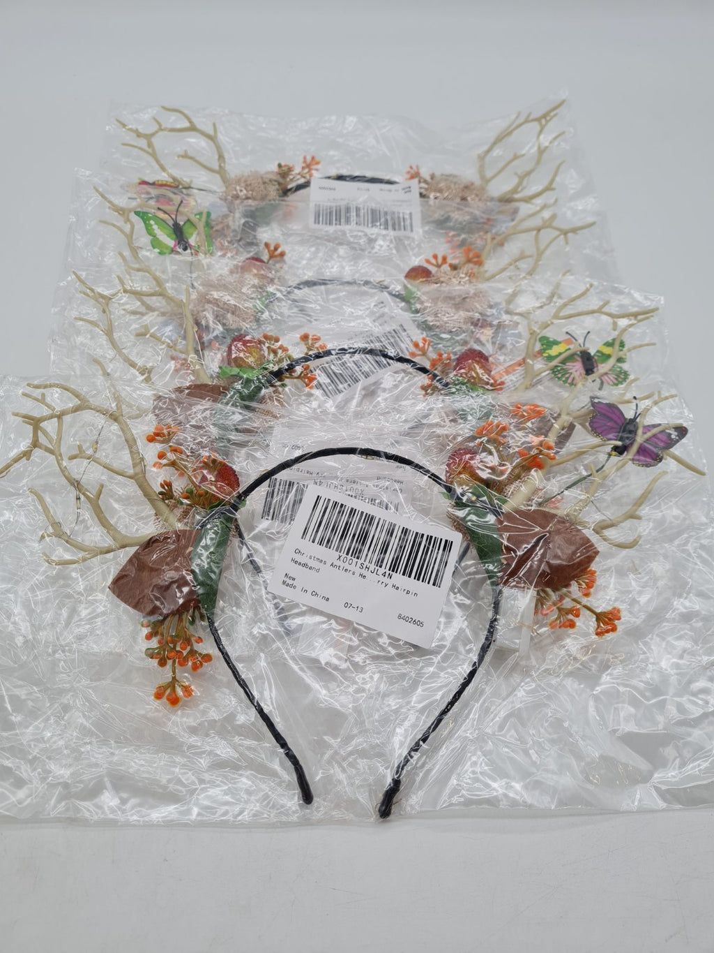Christmas Woodland Antler Headband bundle â€” photograph 3