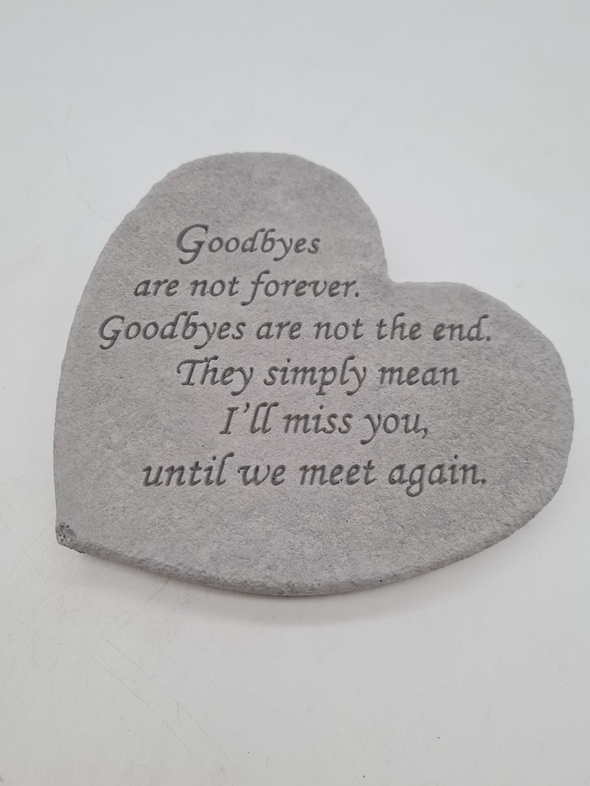 Heart-Shaped Memorial Plaque — photograph 1