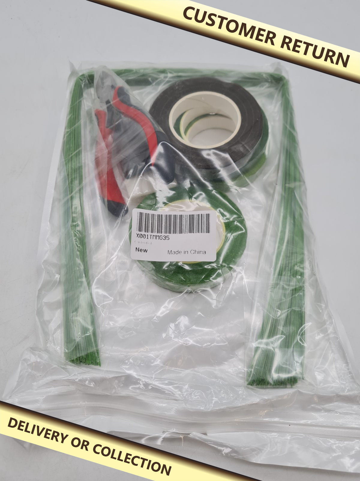 Flower Arranging Tool Kit â€” photograph 1 — Customer return; auction delivery information shown on image