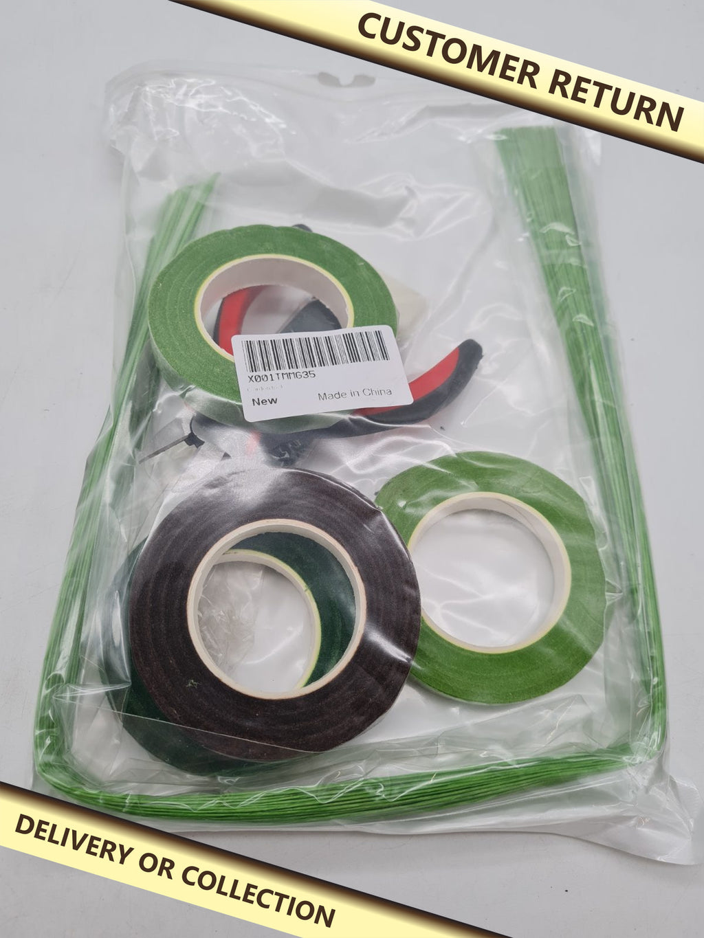 Flower Arranging Tool Kit â€” photograph 1 — Customer return; auction delivery information shown on image