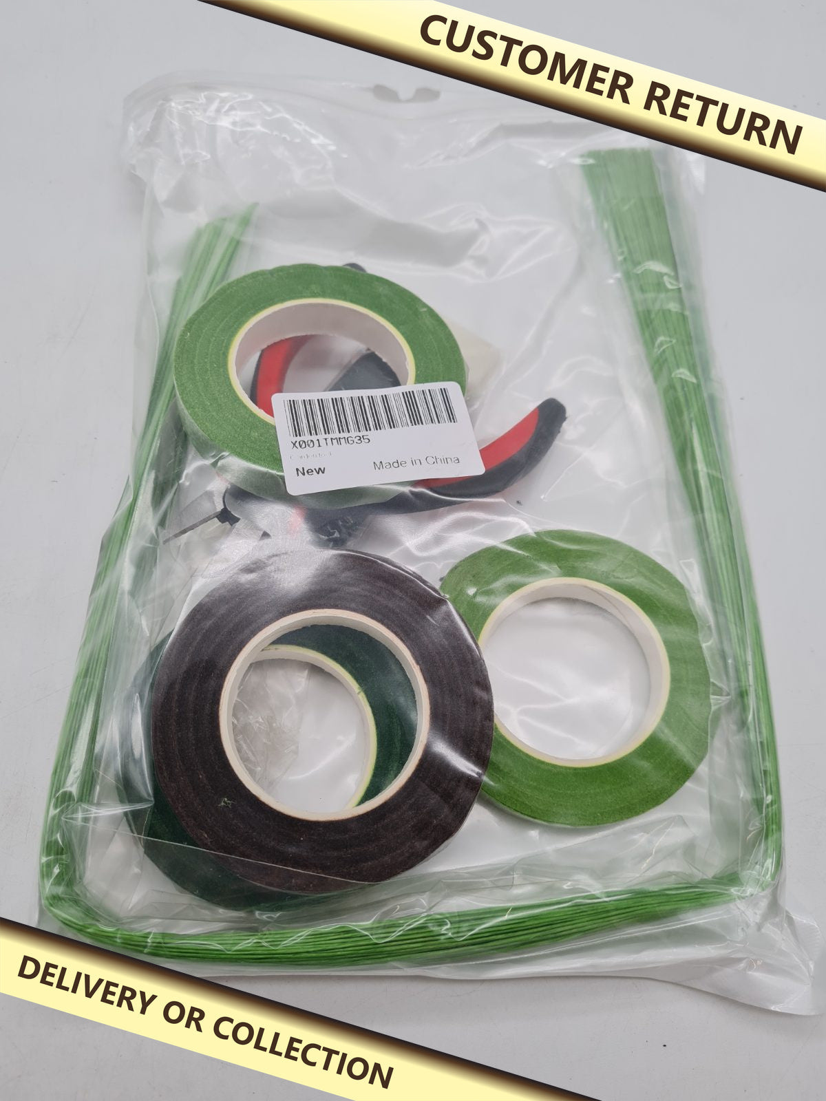 Flower Arranging Tool Kit â€” photograph 1 — Customer return; auction delivery information shown on image