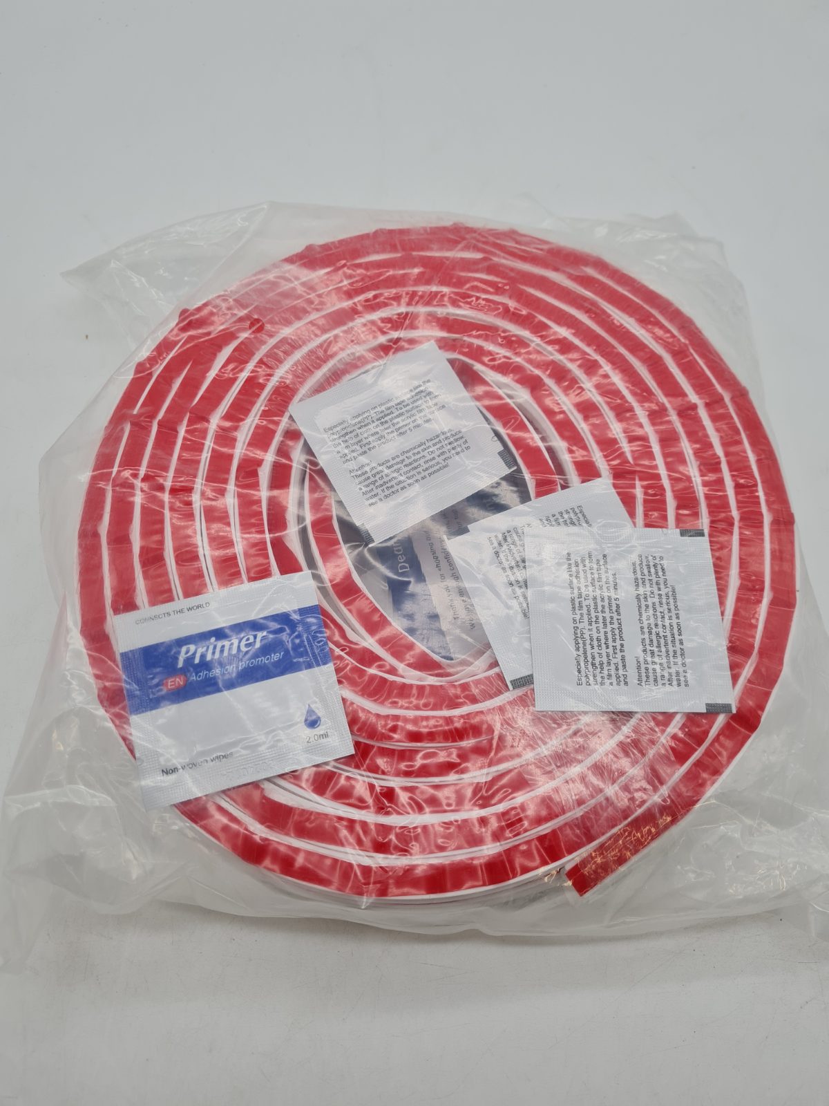 Self-Adhesive Rubber Draught Excluder Seal Strip â€” photograph 1