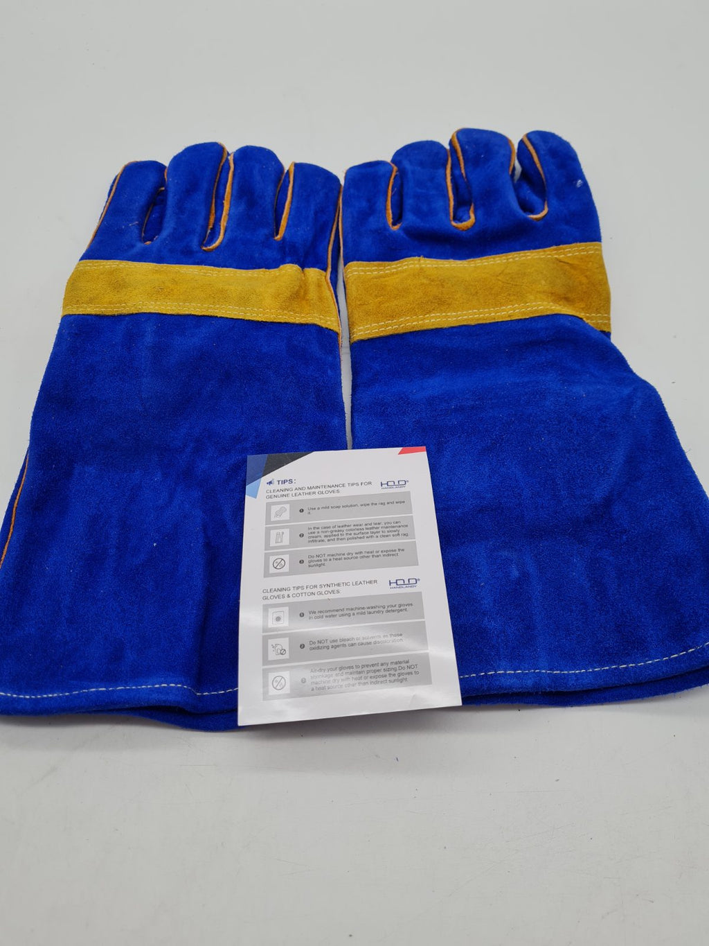 Leather Heat-Resistant Gloves 1305-14 â€” photograph 2