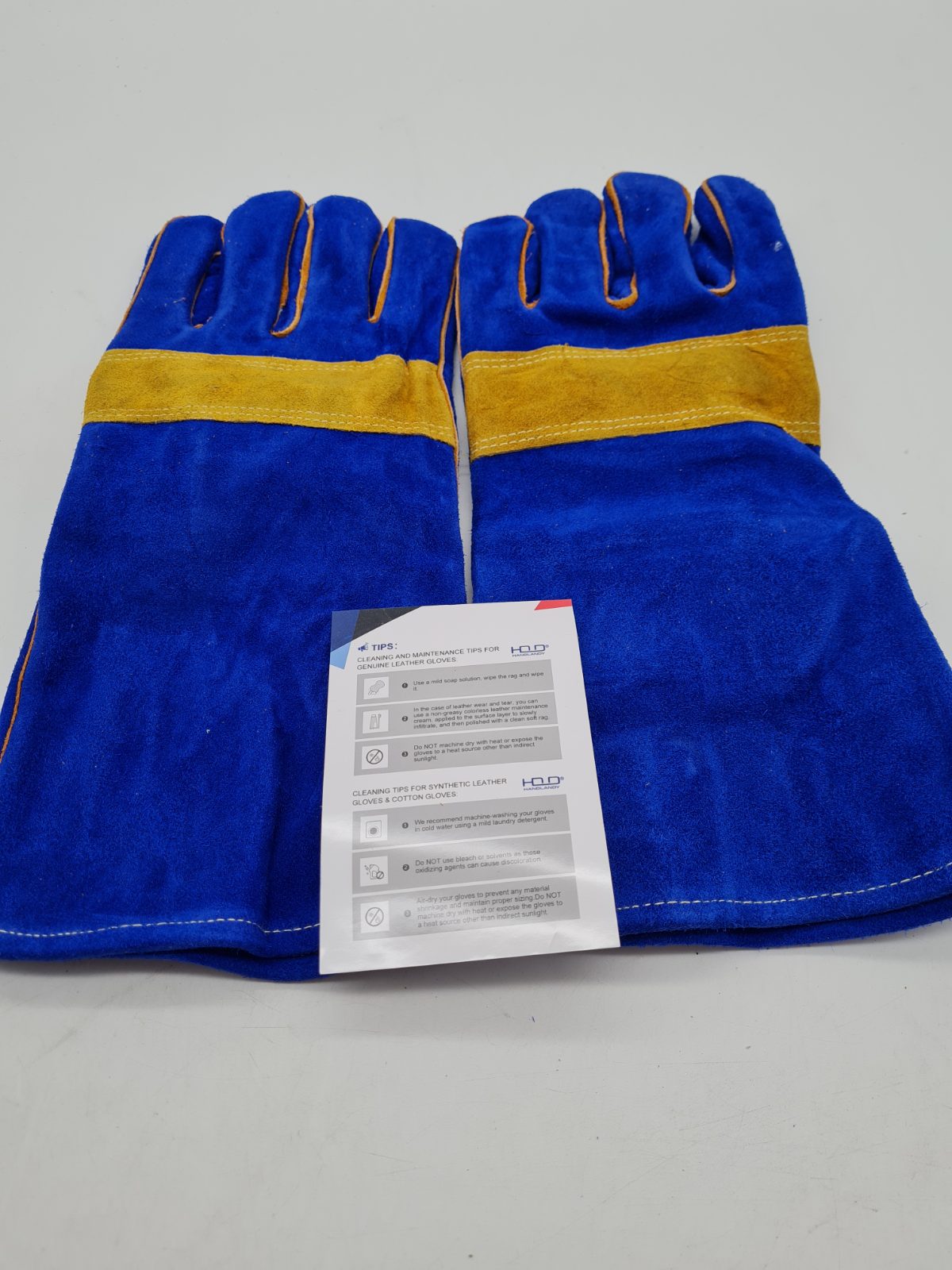 Leather Heat-Resistant Gloves 1305-14 — photograph 2