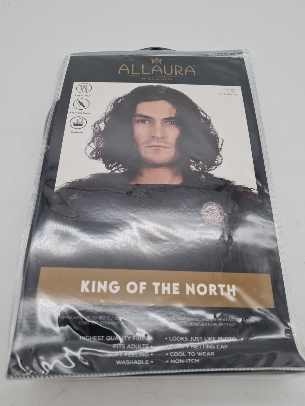 Adult Costume Wig – King of the North â€” photograph 1