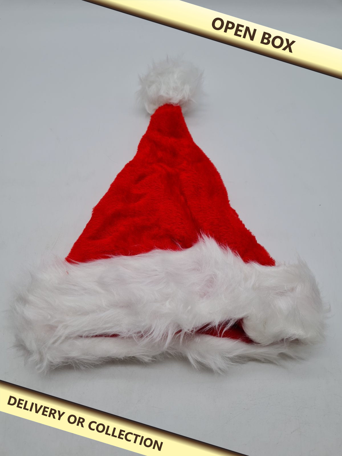 Children's Santa Hat DK121S1P1 â€” photograph 1 — Open box; auction delivery information shown on image