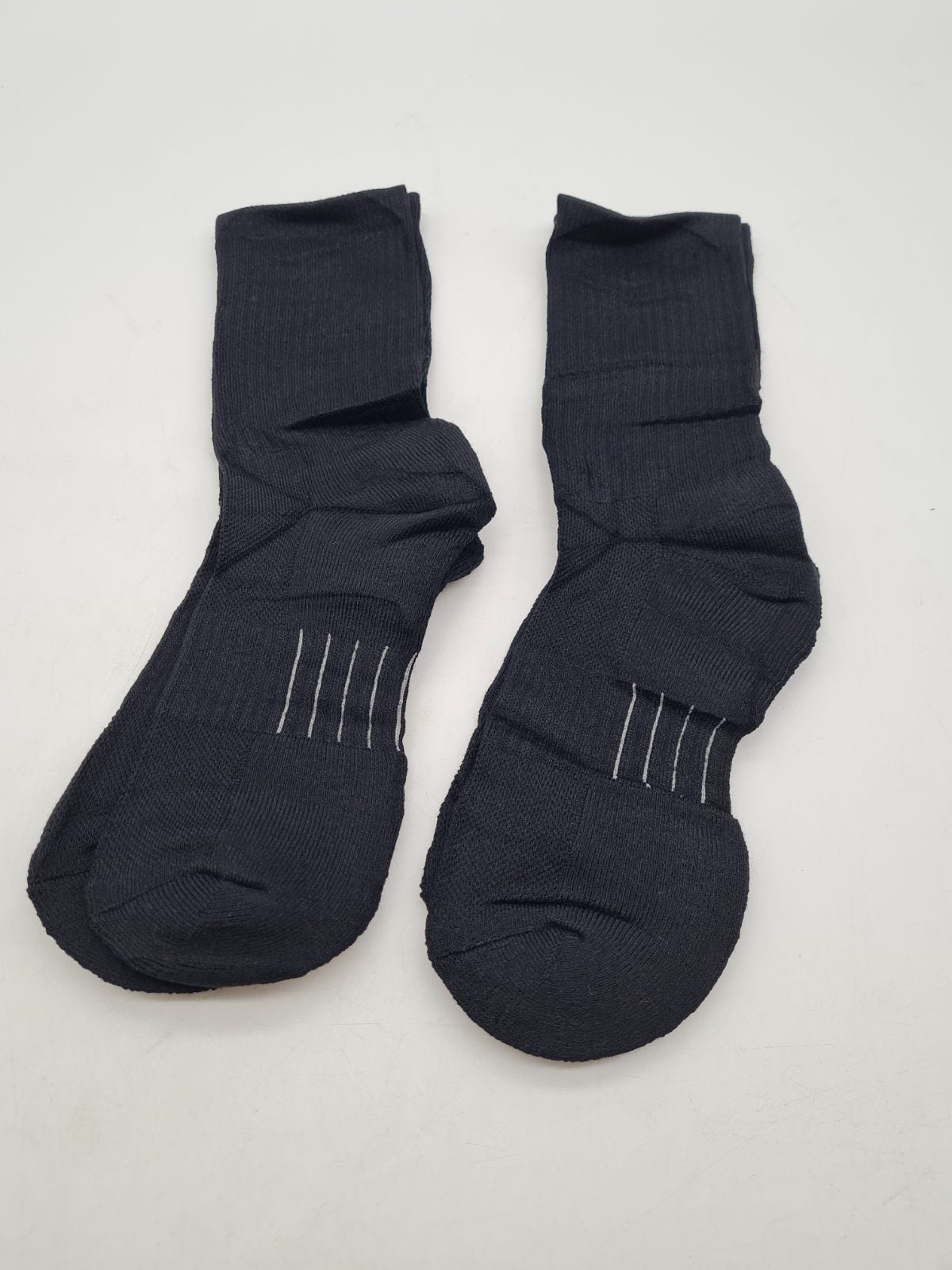 2 Pairs Merino Wool Blend Crew Socks UK 9-11 â€” photograph 2