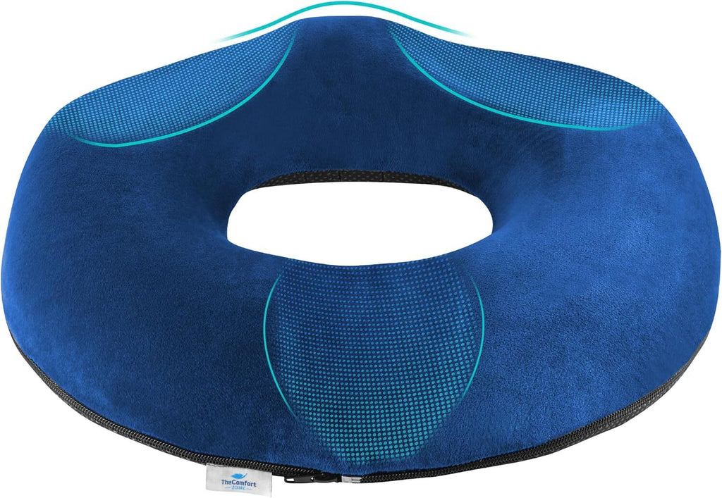 Doughnut Cushion Coccyx Tailbone Pain Pressure Relief Orthopedic Donut USED