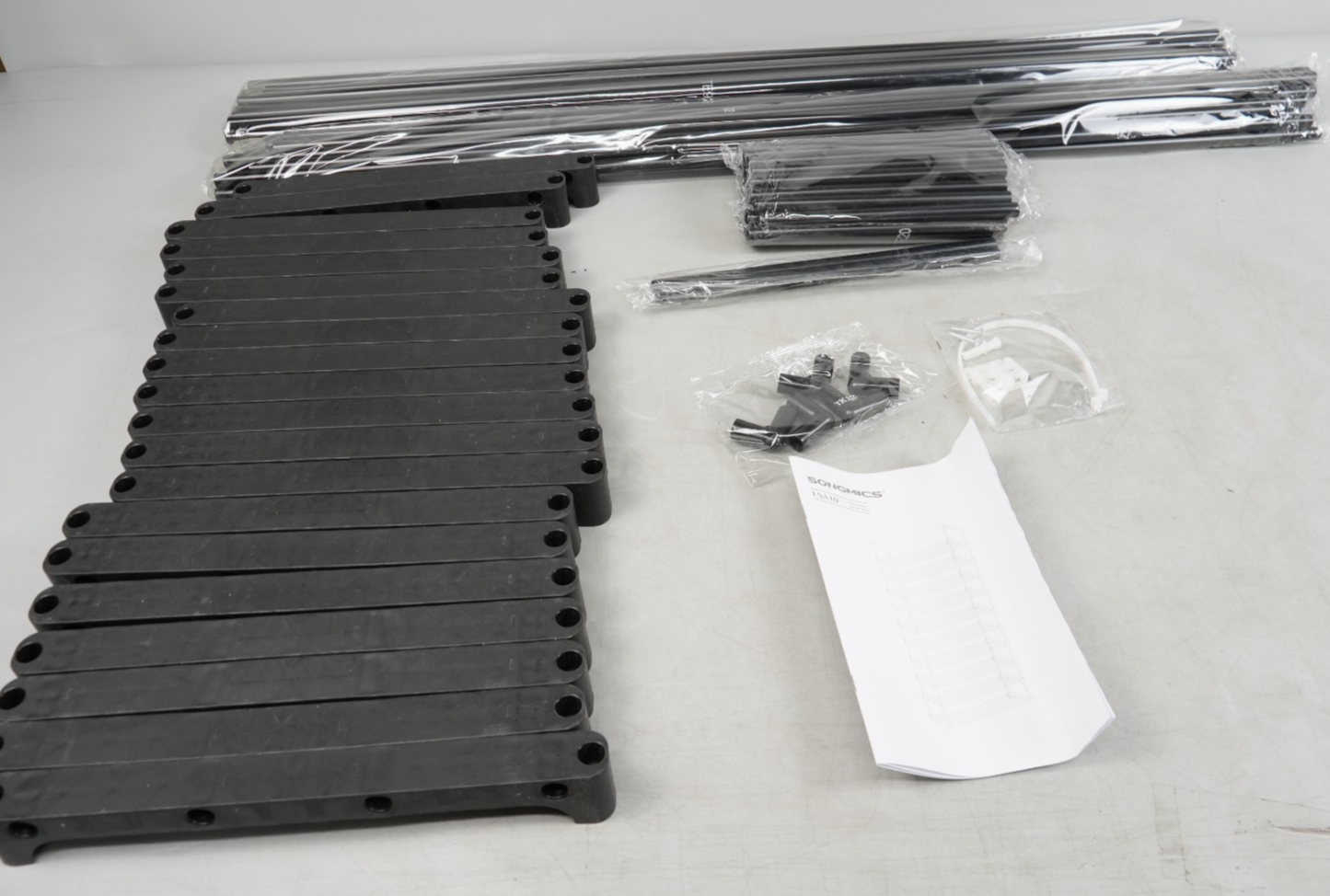 Shoe Rack 10-Tier Metal Shoe Storage Organiser for 50 Pairs of Shoes