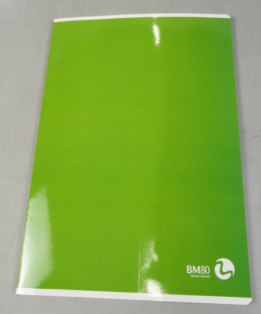 Ruling B A4 Notebook Stripes with Margins for 3rd Grade 80 g/m² Paper - 10 Pack