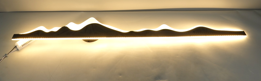 LED Wall Light Wall Art  Lighted Dimmable with Remote Control 120cm
