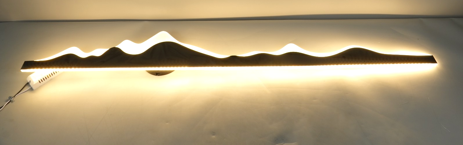 LED Wall Light Wall Art  Lighted Dimmable with Remote Control 120cm