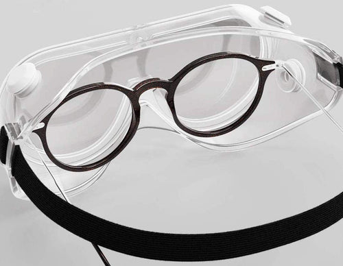 10x Clear Safety Goggles with Adjustable Head Strap Anti-Fog SG-AF-10PK