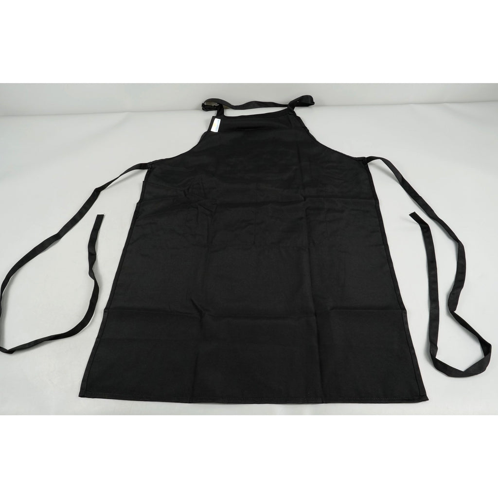 Cooking Chef Apron BBQ King of The Grill Protection Black with Pockets 36x25in