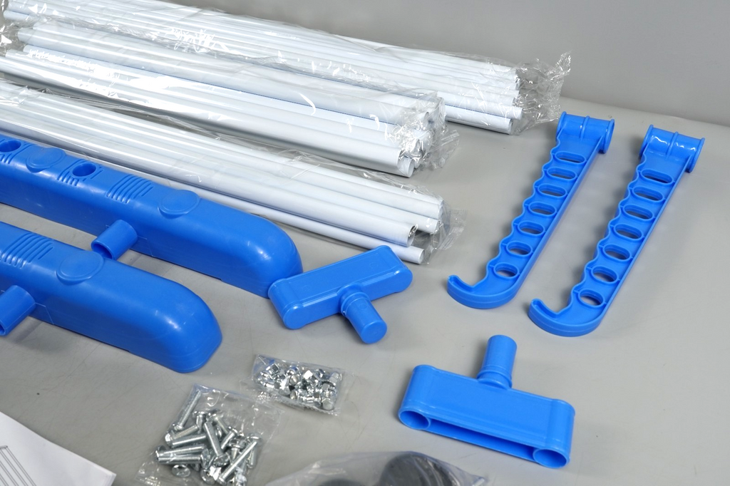 Adjustable Rolling Laundry Hanger, Foldable Wings Large Steel Garment Dryer 3 ti