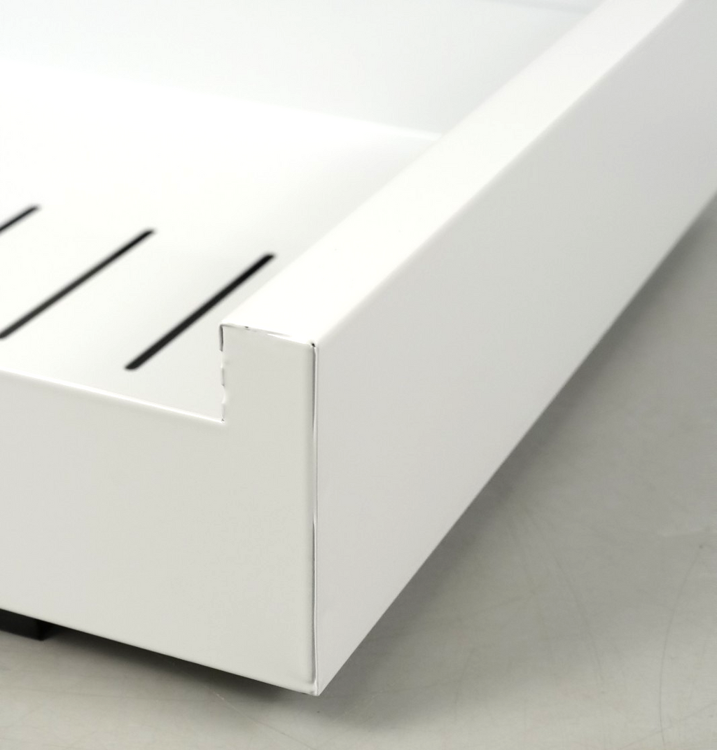 Pull Out Cabinet Organiser Slide Out Drawer Storage for Kitchen White