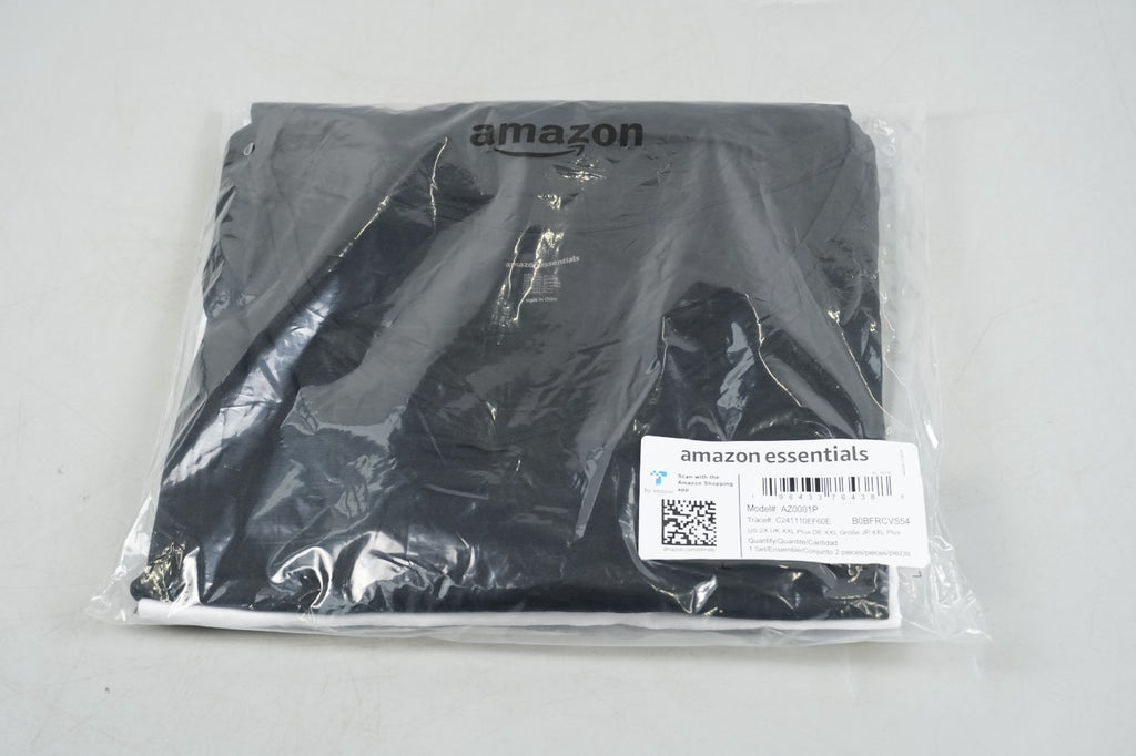 XXL Women's Shirt T-Shirt Tech Stretch Short-Sleeve V-Neck Multipacks Amazon Ess