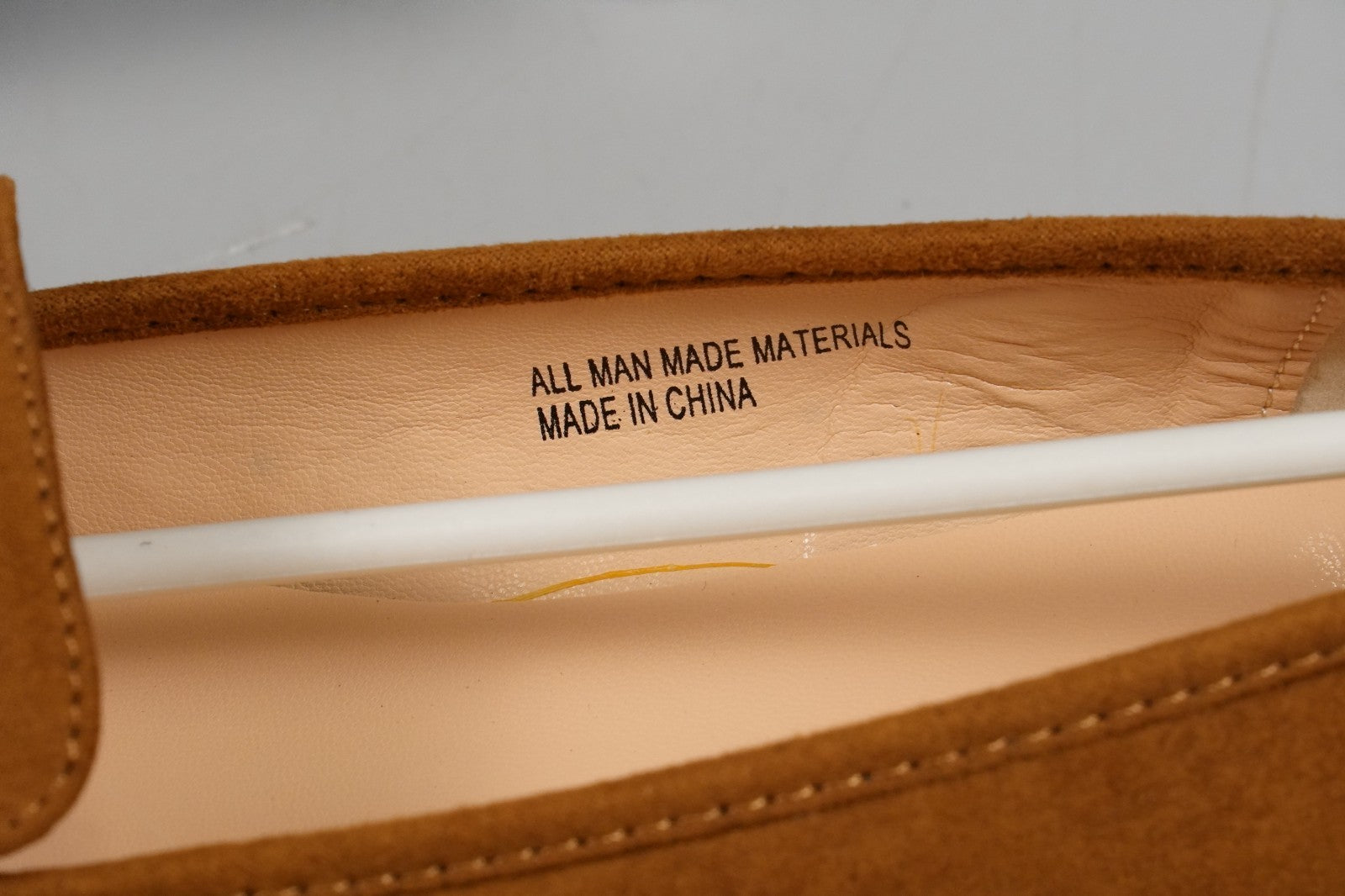 UK7 Womens Loafers Moccasins Work Shoes Ladies Slip On Brown Brown Size EU40