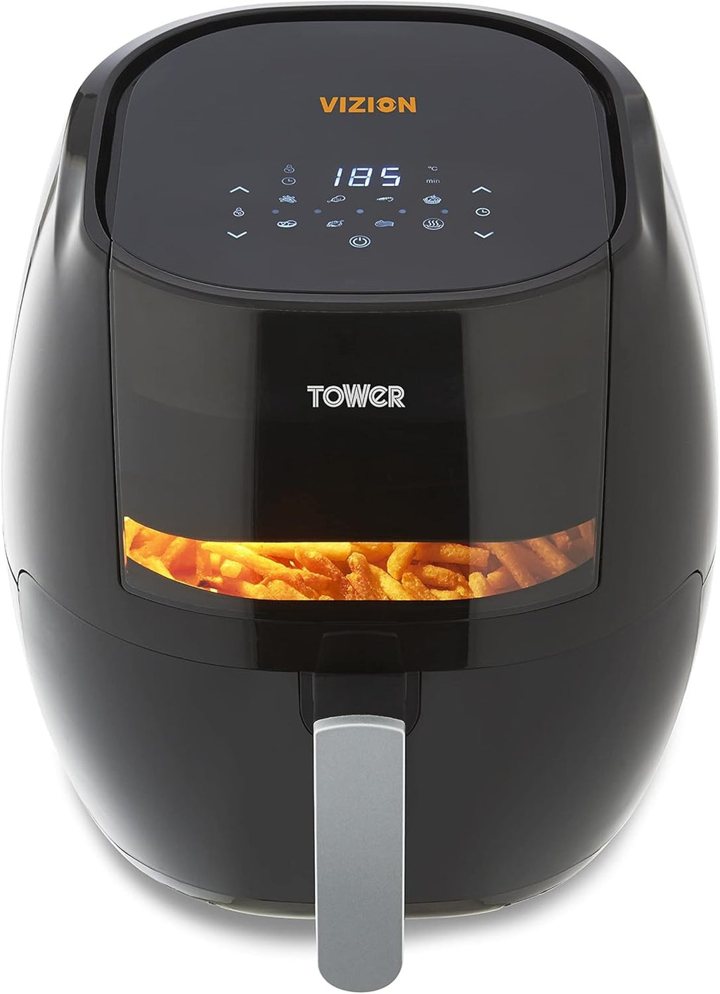 Tower T17072 Vortx Vizion Digital Air Fryer with Rapid Air Circulation 7L 1800W