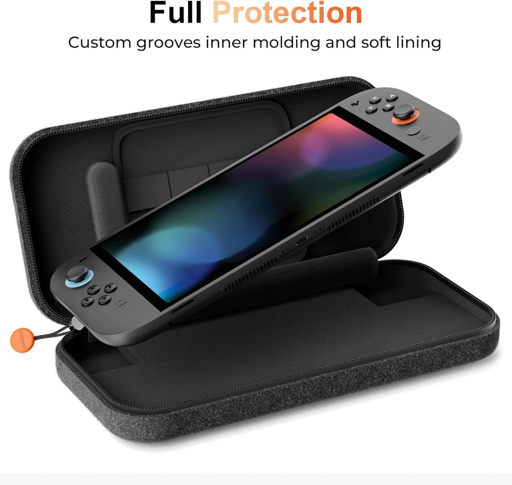 Switch 2 Slim Case for 2025 Nintendo Odourless Felt Portable Full Protection