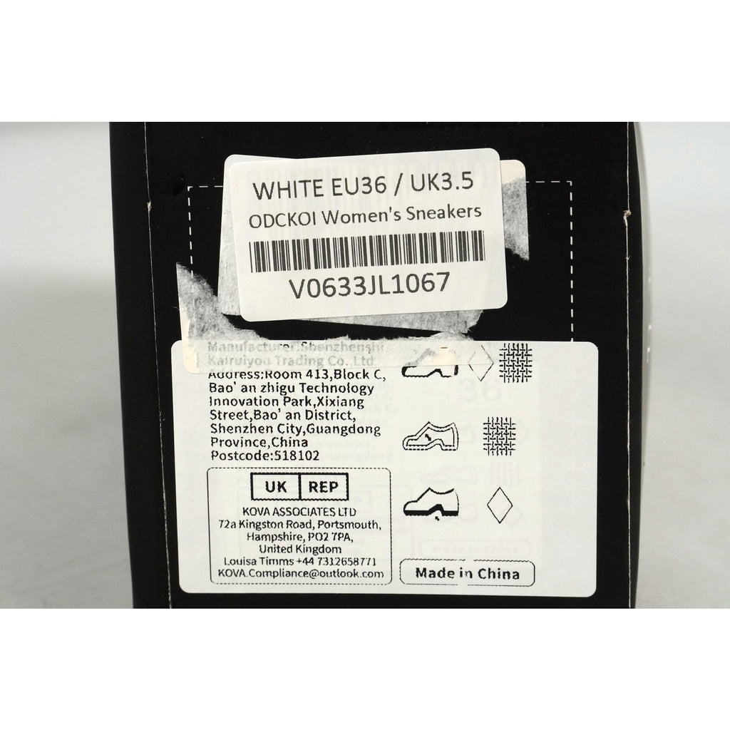 Women Slip On Trainers 3.5UK Sneakers Lightweight Breathable Mesh Sports Shoes