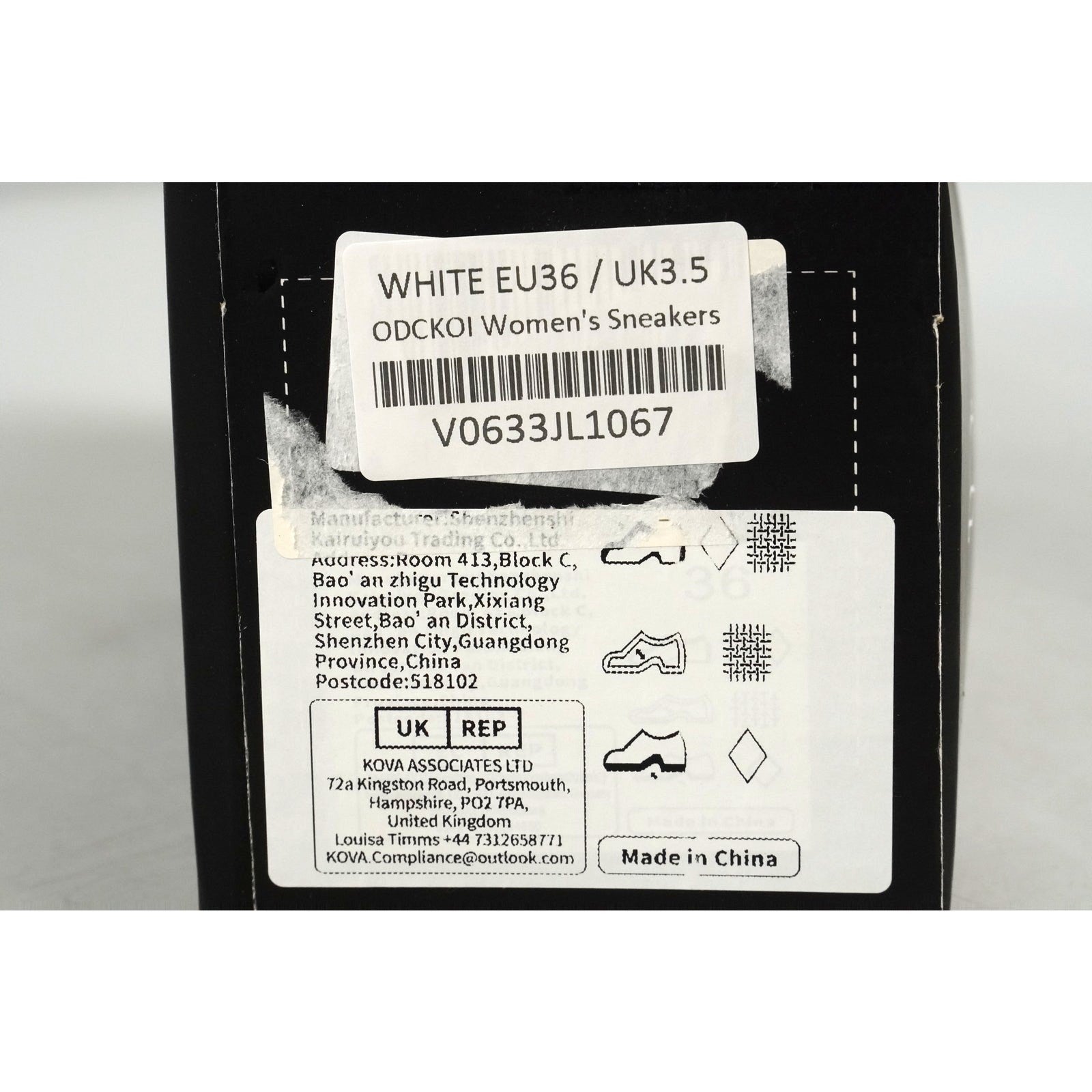 Women Slip On Trainers 3.5UK Sneakers Lightweight Breathable Mesh Sports Shoes