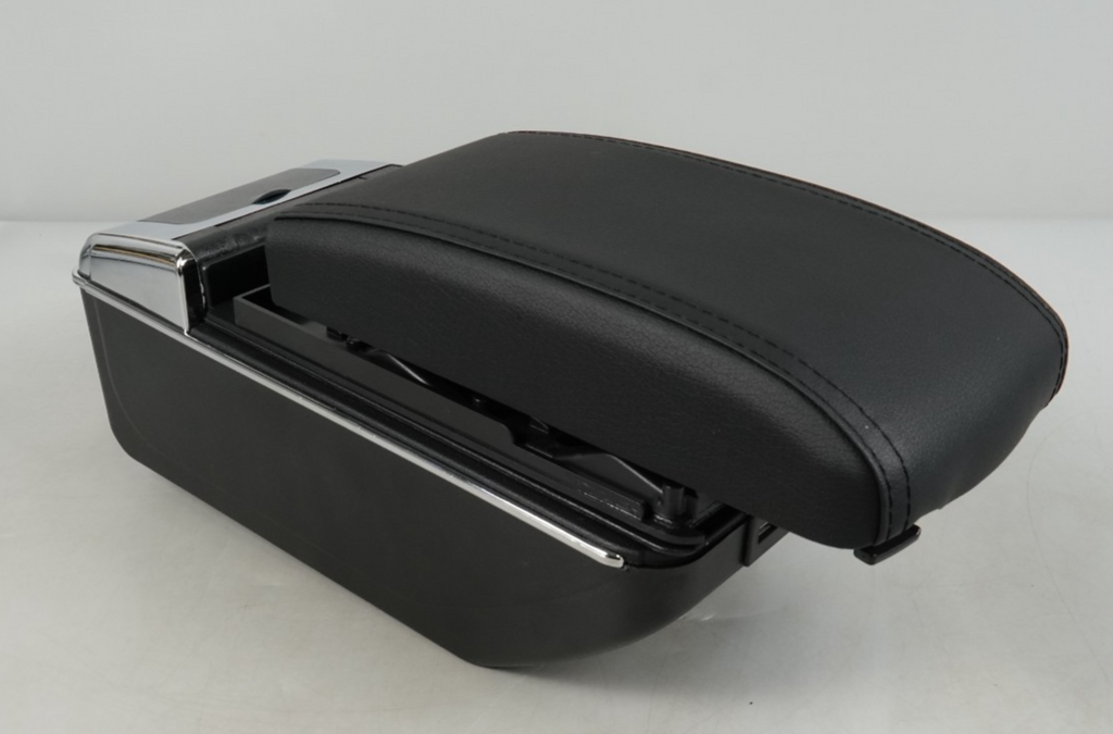 Car Armrest Storage Box with USB Ports for VW Polo MK5 (6R)/VW Vento 2010-2017