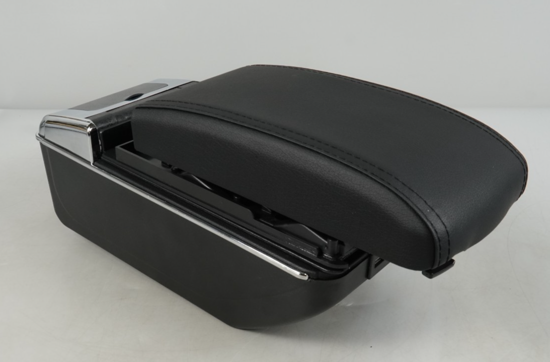 Car Armrest Storage Box with USB Ports for VW Polo MK5 (6R)/VW Vento 2010-2017