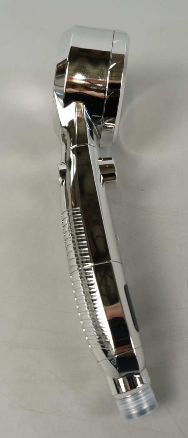 Shower Head Hard Water Filter with 4 Modes Water Temperature Display 1.5M Hose