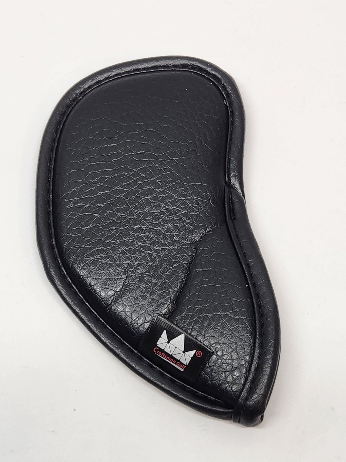 Iron Wedge Golf Club Cover 64ᵒ BLACK / PINK PU Leather Head Cover Craftsman Golf