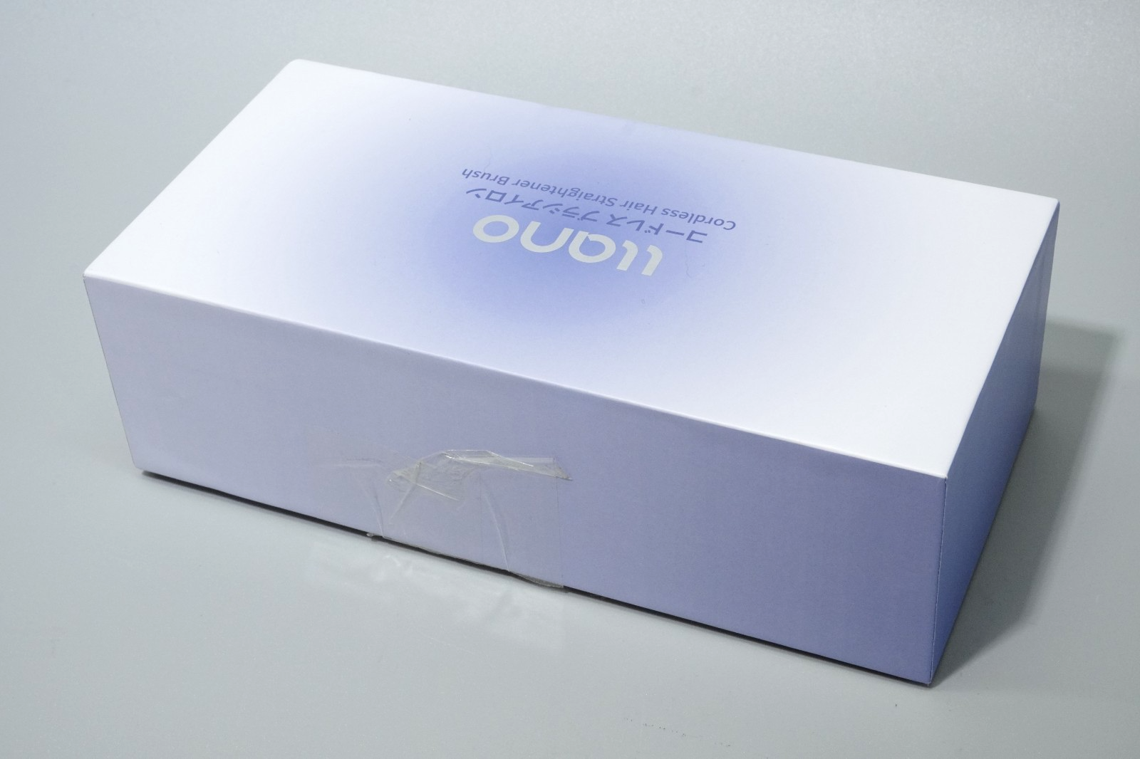 Portable Cordless Hair Straightener Rechargeable Negative Ion Hot Comb Purple