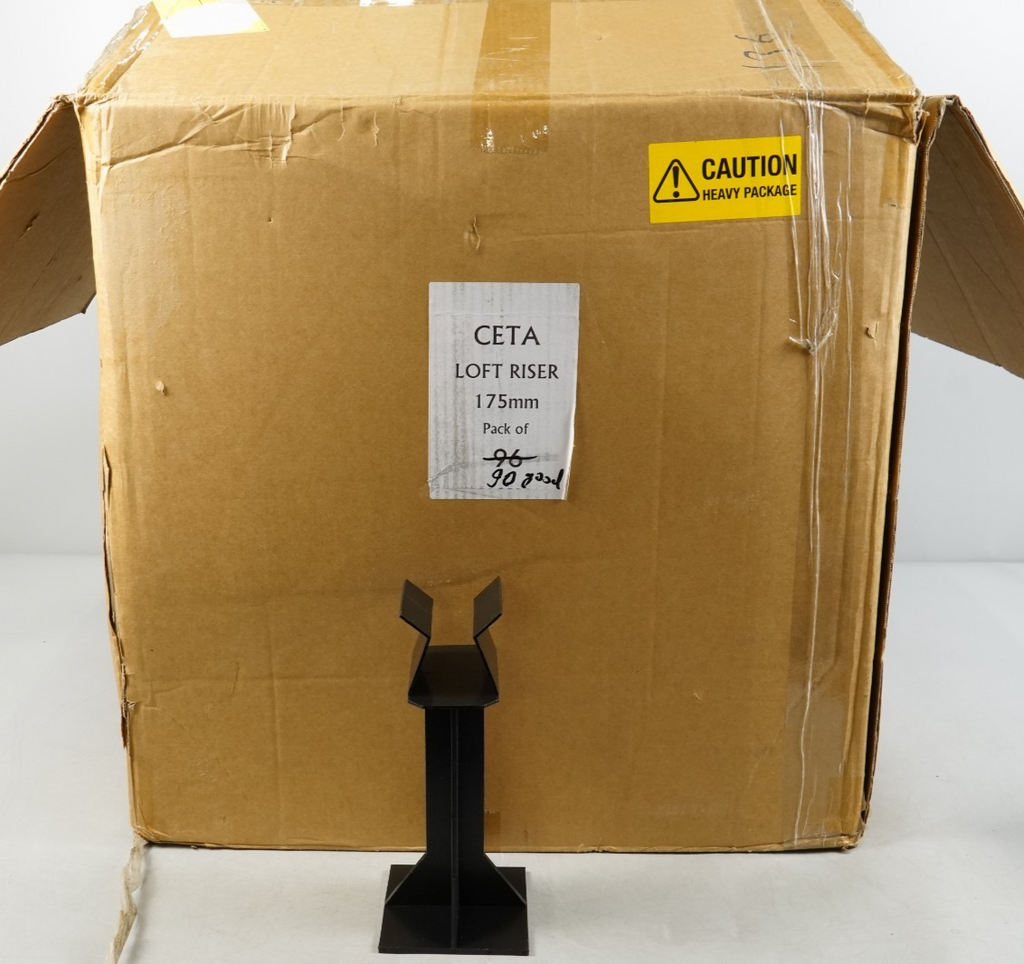 90x Loft Riser Stilts Spacers 175mm Height Loft Attic Flooring Insulation Spacer