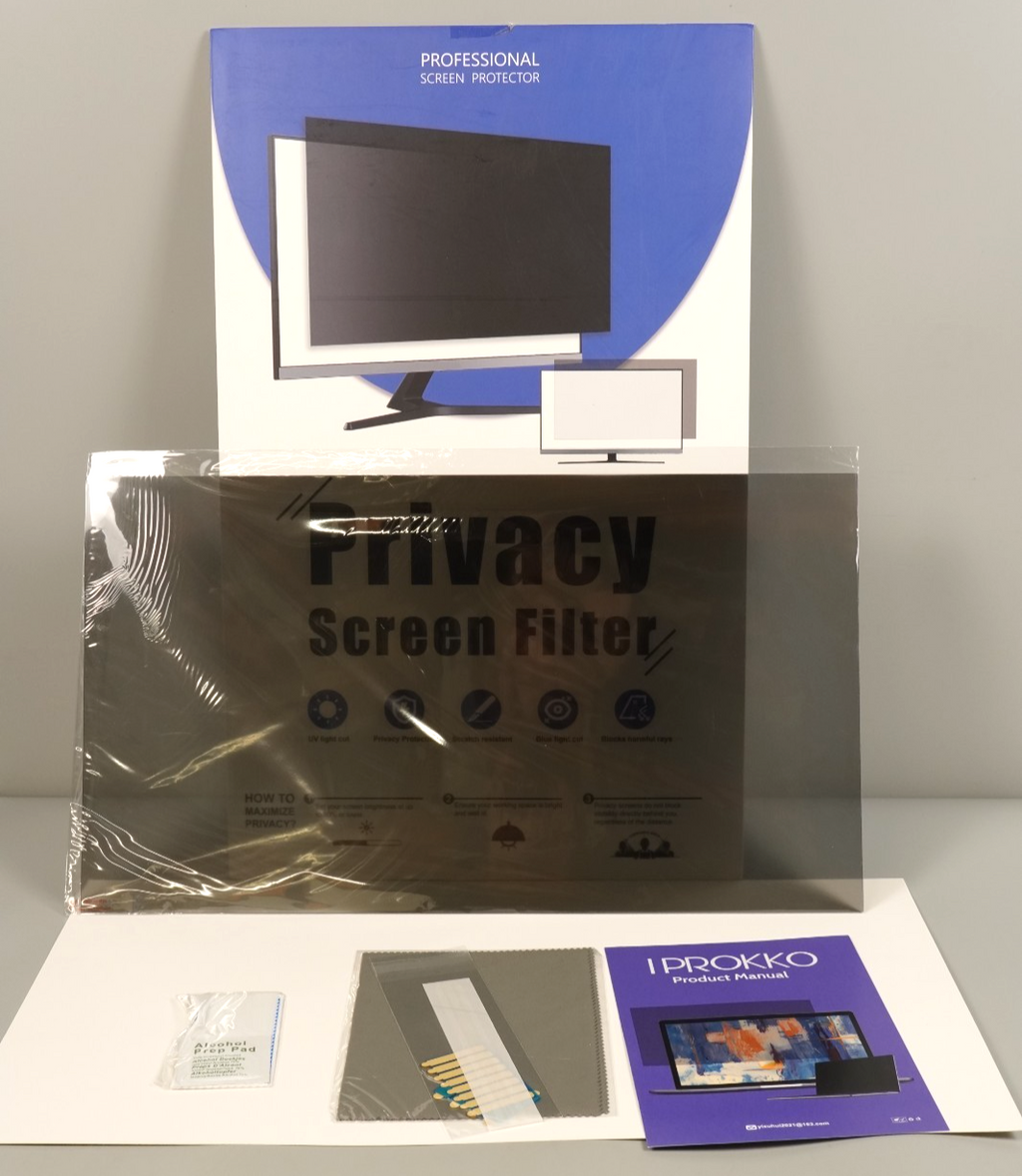 23in Privacy Screen Protector Anti Glare UV Blue Light PC Computer Monitor 16:9