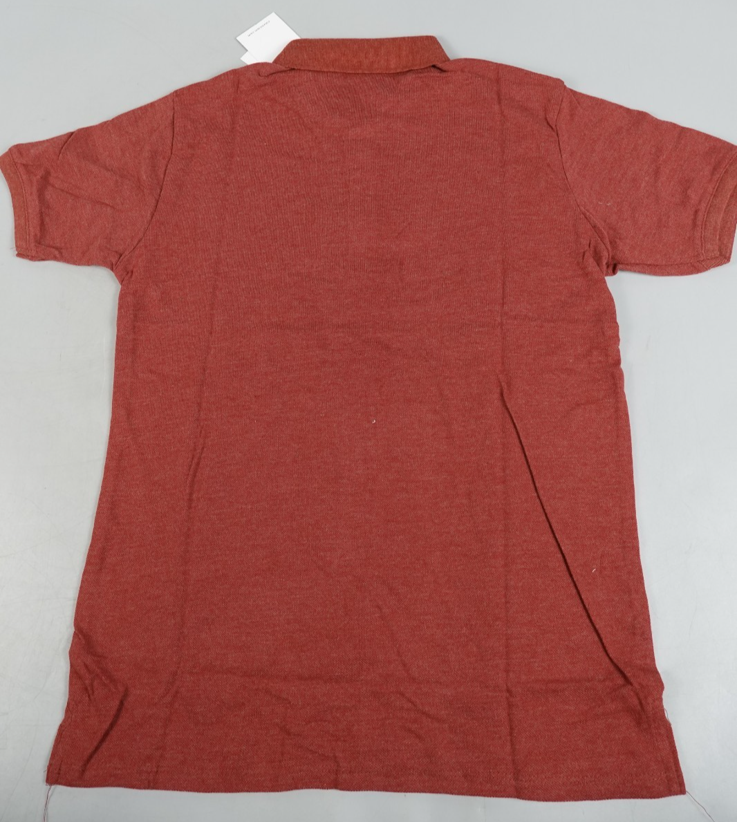 Calvin Klein Kids Polo T-Shirt Burgundy Red Size L (14-16 Years) Short Sleeve