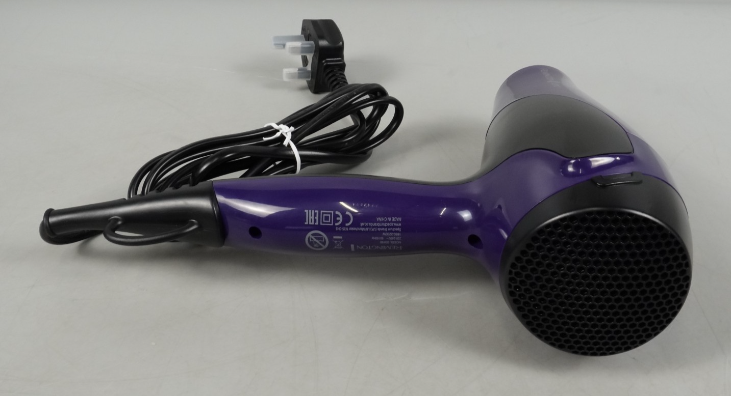 Hair Dryer Ionic Dry 2200 Remington Professional Styling Diffuser 2200W Purple