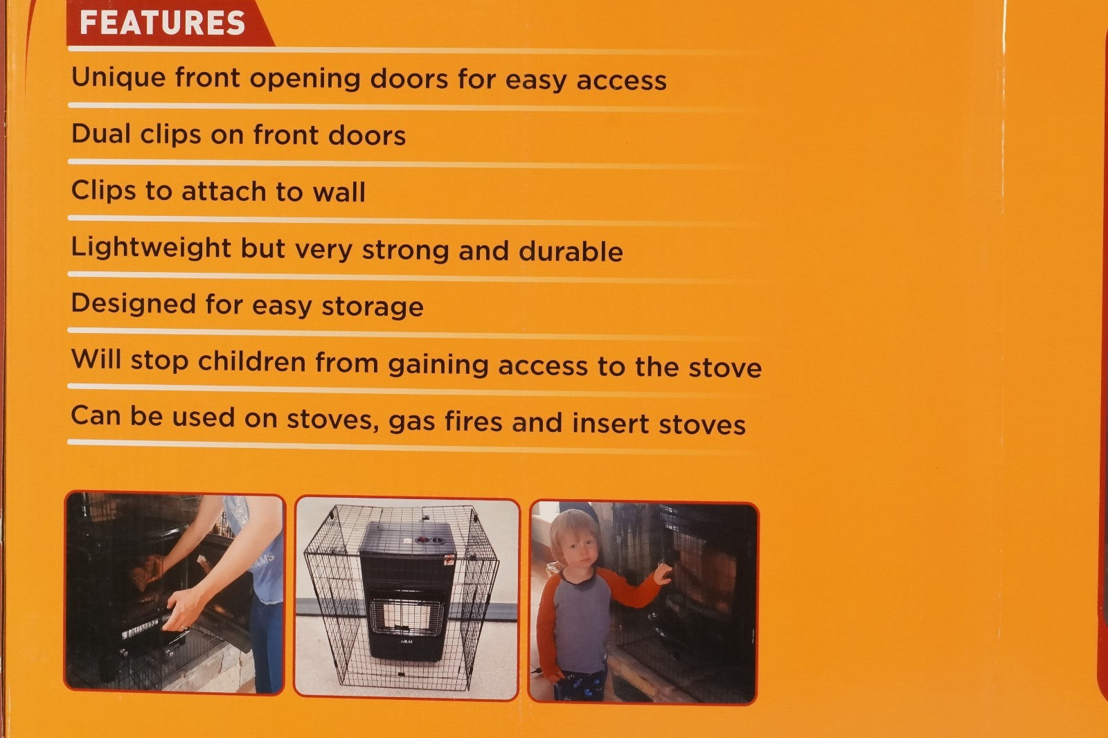 Stove Guard Nursery Pet FireGuard Safety Barrier Stove Kids Children Protection