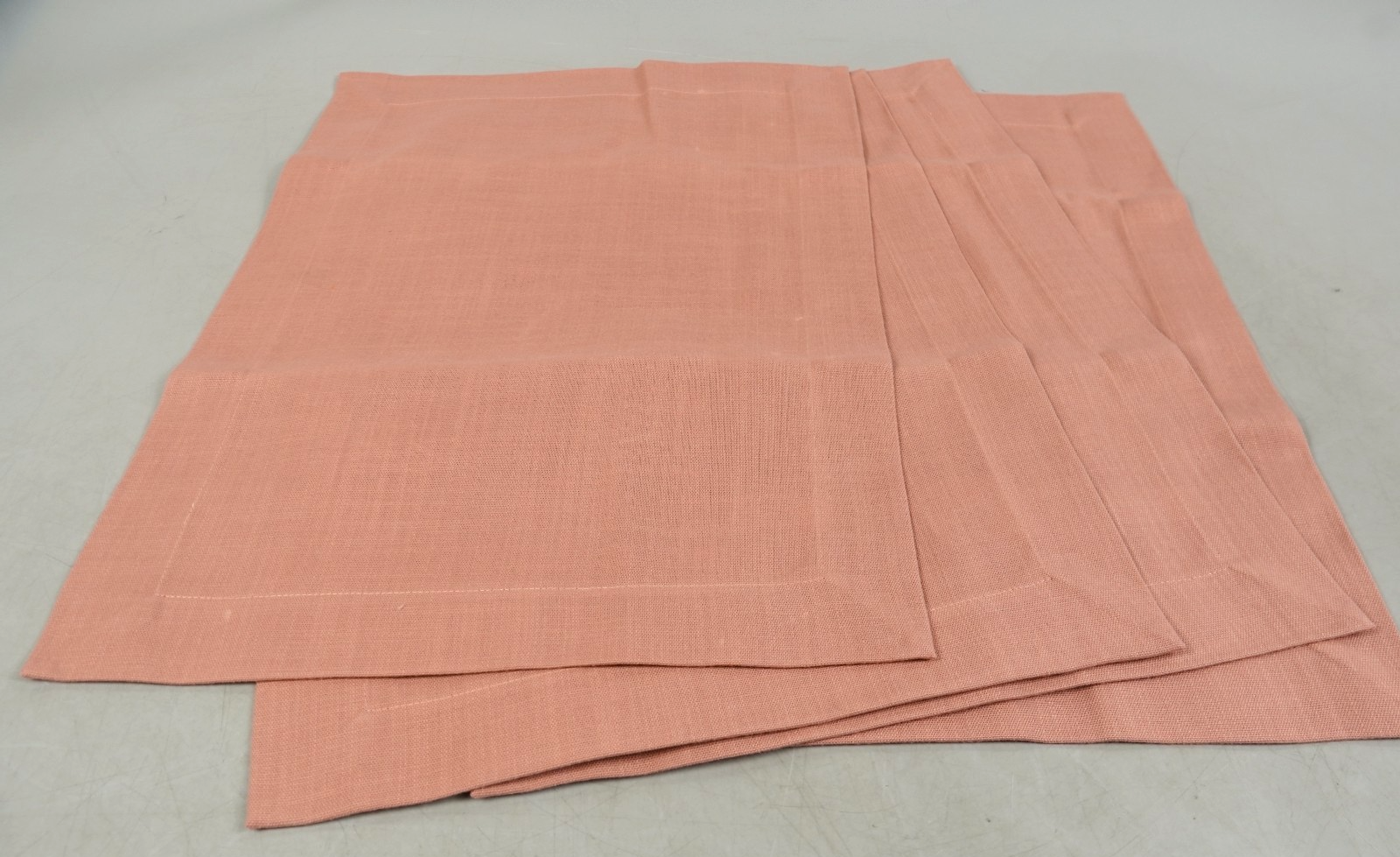 Linen Placemats Set of 4 Linen 14 x 19 Inch Blush Pink