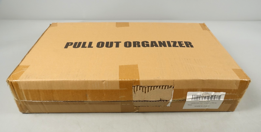 Pull Out Cabinet Organiser Slide Out Drawer Storage for Kitchen White