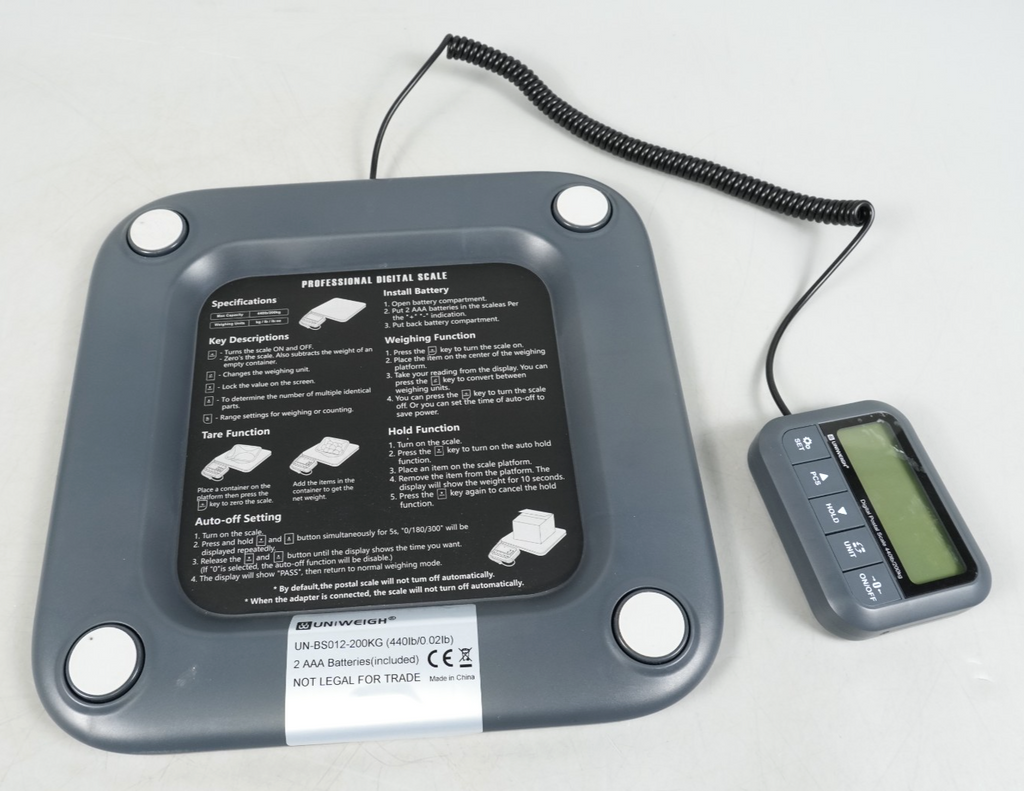 Professional Digital Postal Scale Weighing Scales 440lb/200kg
